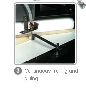 FSP - Continuous rolling and gluing