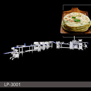 เครื่องทำอาหาร - สายการผลิต Paratha ชั้นอัตโนมัติและยัดไส้