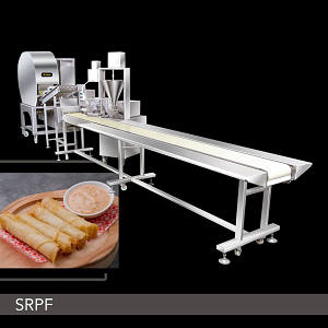 Mesin Makanan - Semi-Otomatis Spring Roll Dan Lini Produksi Samosa