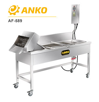 ANKO's AF-589 conveyer fryer