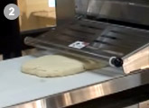 dough ball flattening